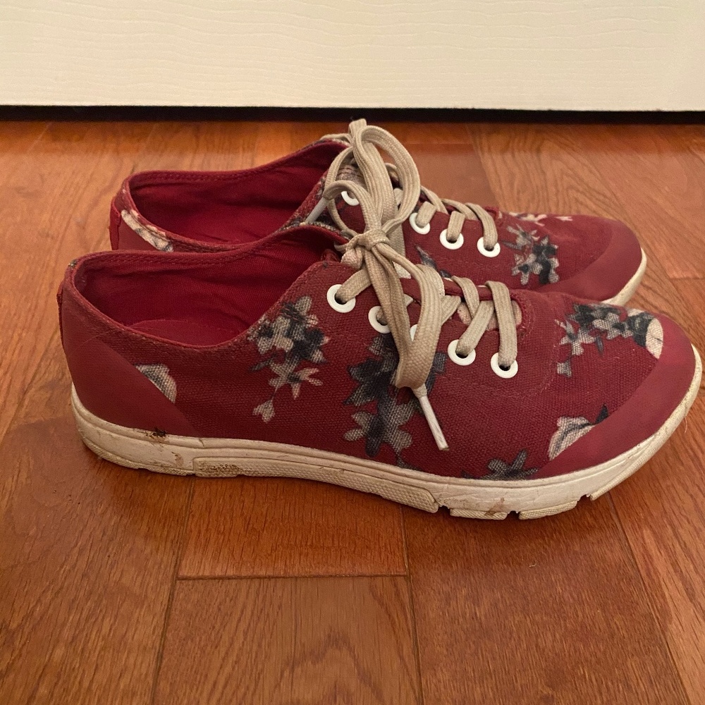 NoBull Floral Canvas Trainers
